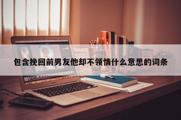 包含挽回前男友他却不领情什么意思的词条