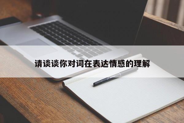 请谈谈你对词在表达情感的理解
