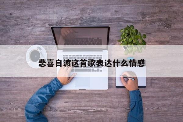 悲喜自渡这首歌表达什么情感