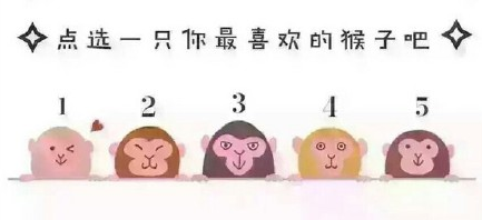 情感测试：选择猴子看出你的爱情观