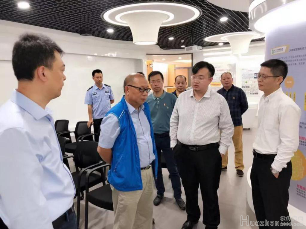 番禺区领导一行莅临调研指导并表示肯定
