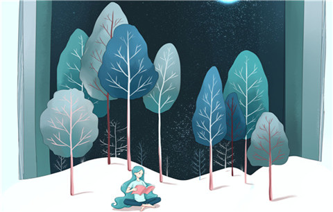 他睫毛上的雪花第四类情感是什么?